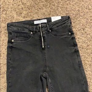 Zara black skinny jeans NWT